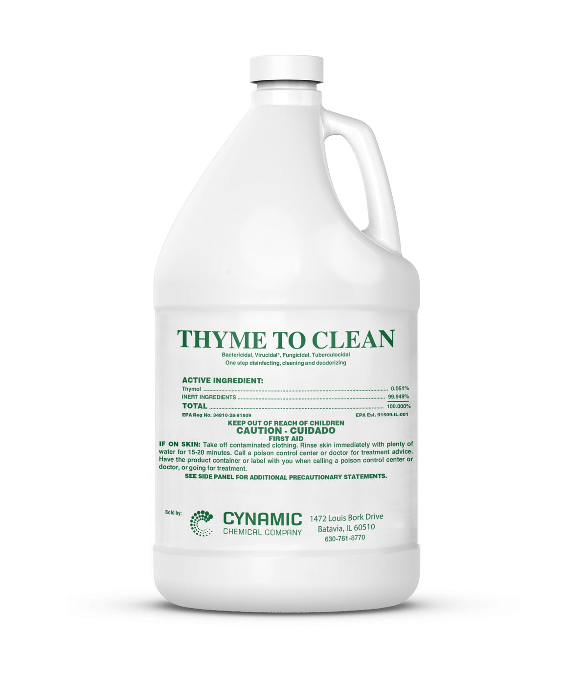Thyme-To-Clean Botanical Disinfection Solution