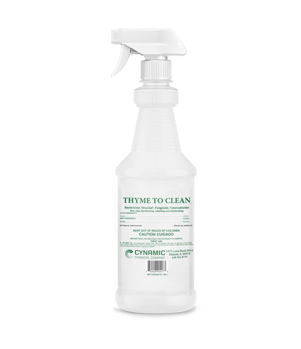 Thyme-To-Clean Botanical Disinfection Solution