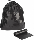 Trash Bags 55 Gal, 38" x 58", 1.5 Mil, Black, Case of 100