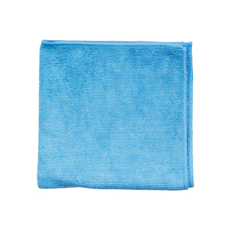 Microfiber Towel, Light Blue, 16"x16"