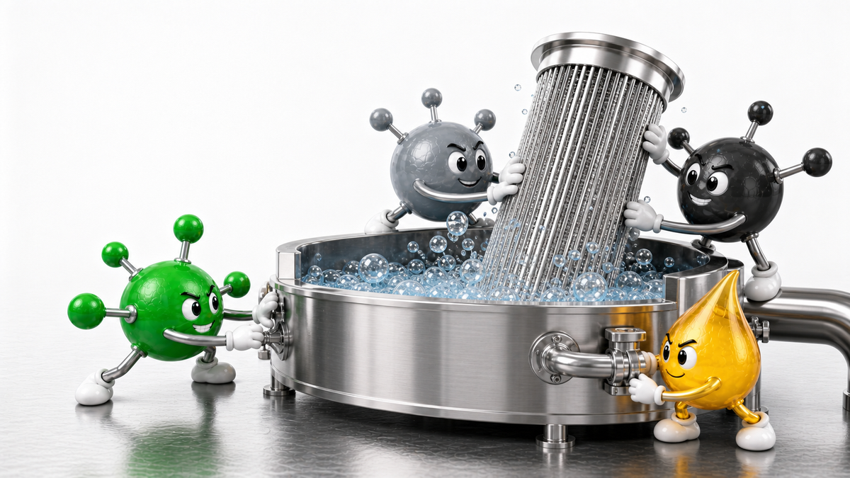 CCC-26A, Stainless Steel Filter Soak Tank Chemical