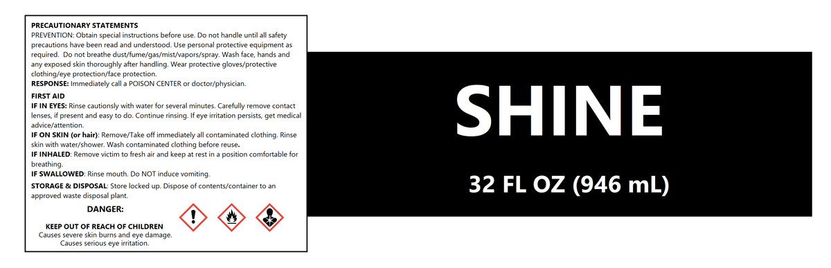 SHINE Generic Label
