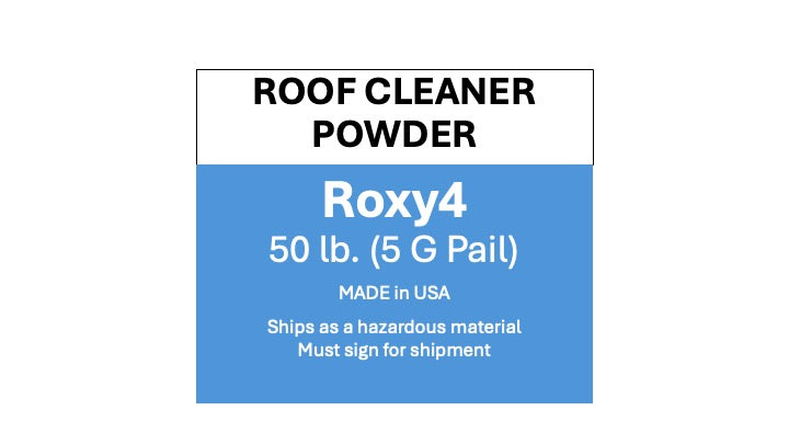 Roxy4, Roof Cleaner Powder
