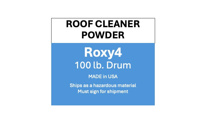 Roxy4, Roof Cleaner Powder